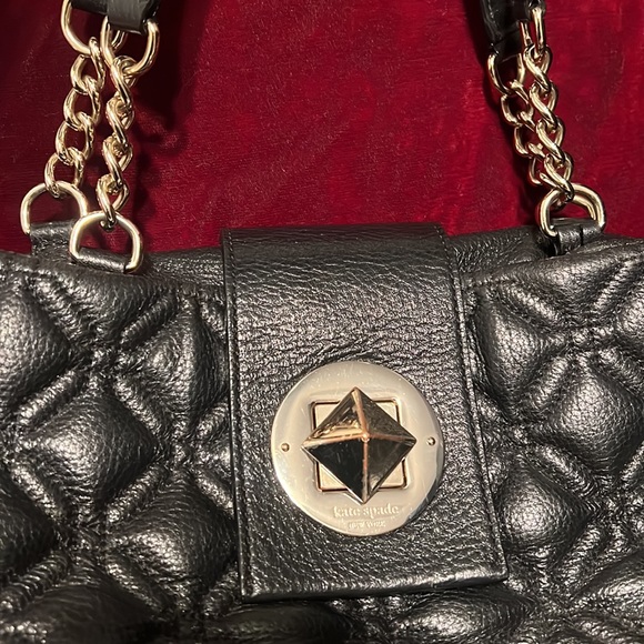 Kate Spade Natalia Medium Flap Shoulder Bag in black - Picture 3 of 6